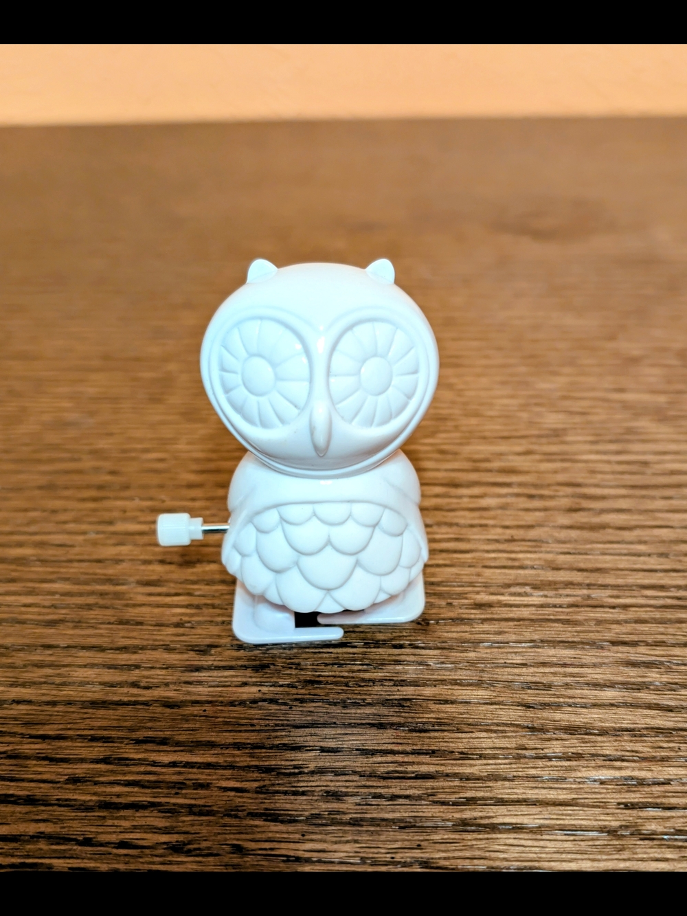 White Owl Wind-Up Toy